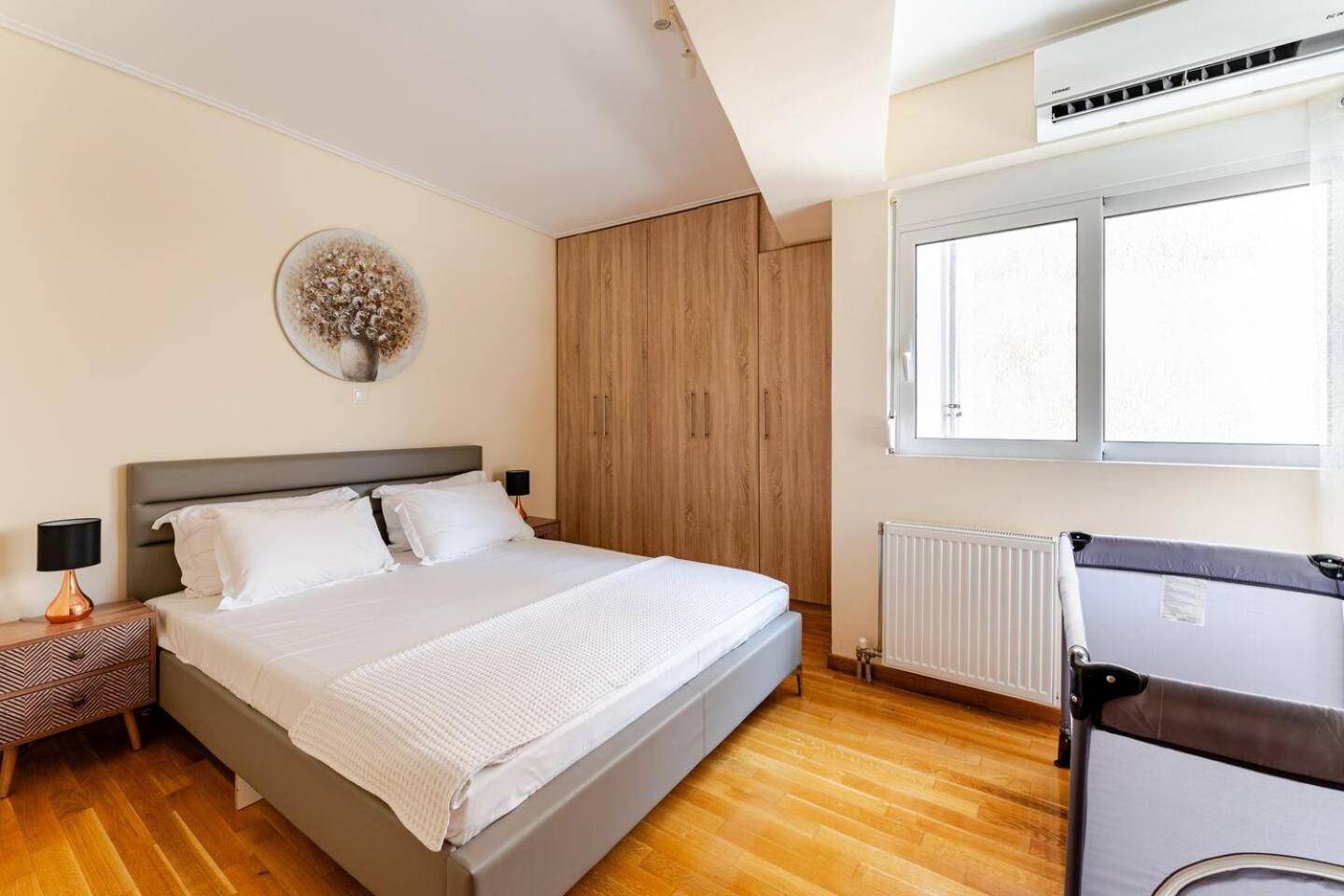 Lux & Style 75Sqm With Private Parking In Athens Apartman Kültér fotó